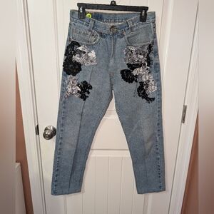 NWOT Wonder Anatomie Custom Repurposed Jeans W28 Medium Wash